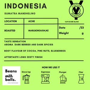 Indo coffee beans