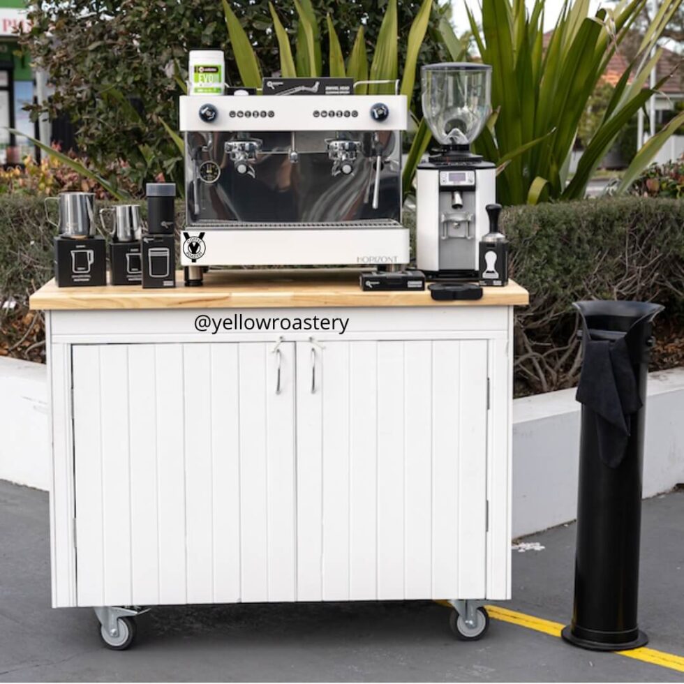 Coffee Cart Hire The Yellow Roastery