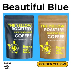 Beautiful Blue coffee – golden yellow – The Yellow Roastery