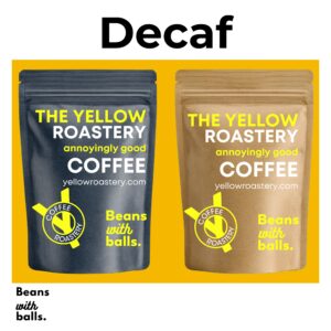 Decaf coffee – golden yellow – The Yellow Roastery