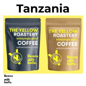 Tanzania coffee – sunshine yellow – The Yellow Roastery